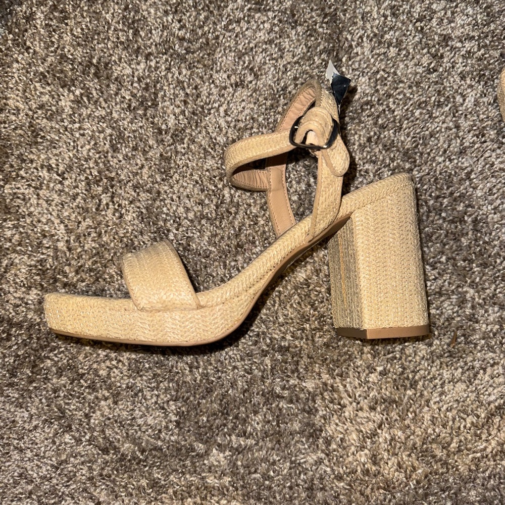 Torrid Tan Block Heel Sandals